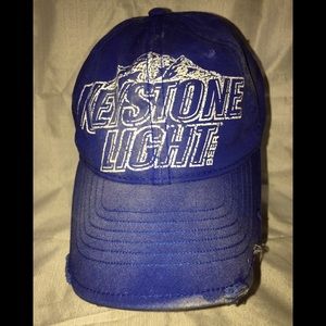2008 Anoma Keystone Light Blue Distressed Hat